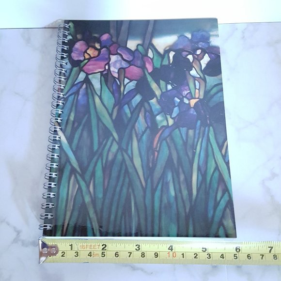 2/$20 Art Print Flower Unlined Pages Spiral Notebook - Picture 4 of 16